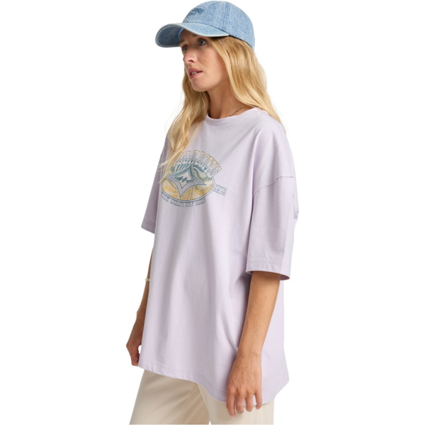 2025 Billabong Womens Quality Surf T-Shirt EBJZT00504 - Violet Ice